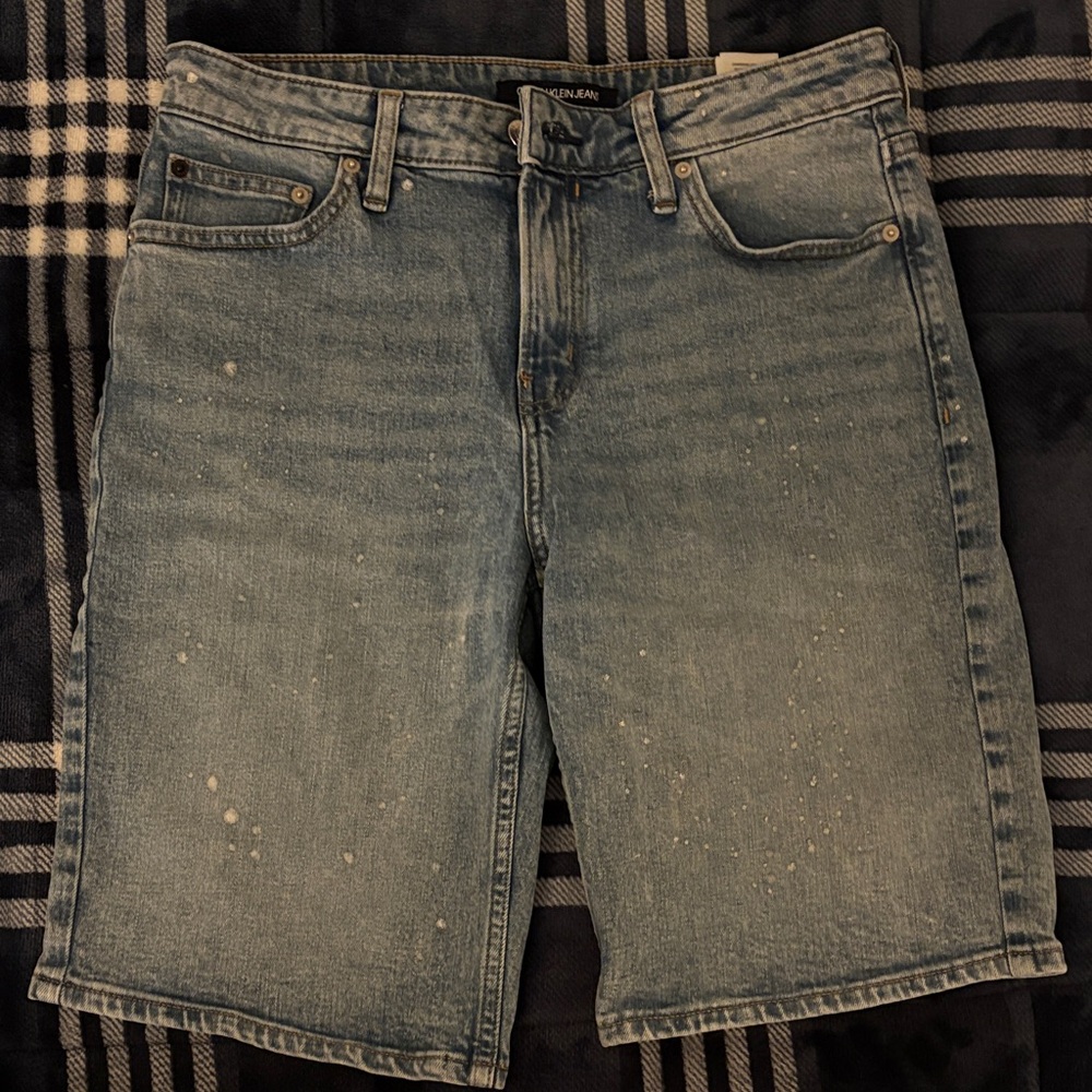 Calvin Klein Women’s Blue Denim Shorts
